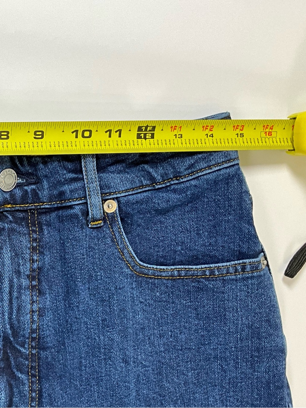 Everlane The Curvy Way High Jean Size 31 Long High Rise Organic Cotton - Picture 5 of 15